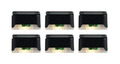 Solar trappelampe 8 x 4,2 x 4,5 cm – 6-pk.